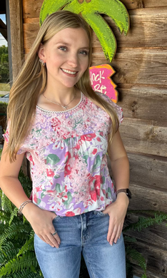 LAVENDER FIELDS TOP