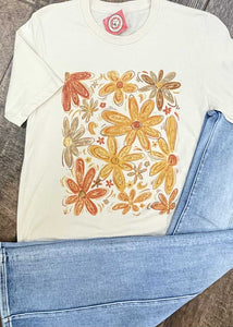 FALL FLOWERS TSHIRT