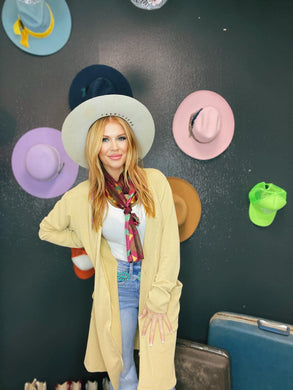 REESE RIBBED CARDIGAN...CREAM