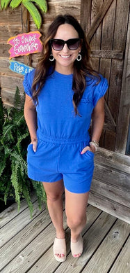 COBALT ROMPER