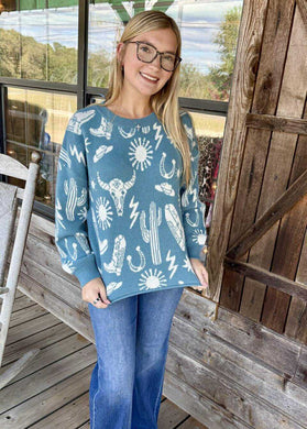 WESTERN WAYS SWEATER
