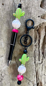 CACTUS...CHOOSE PEN OR KEYCHAIN