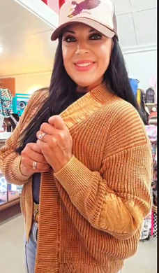 CINNAMON CARDIGAN